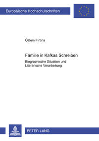 Vorderes Coverbild Familie in Kafkas Schreiben