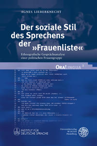Der soziale Stil des Sprechens der „Frauenliste“