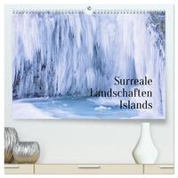 Surreale Landschaften Islands (hochwertiger Premium Wandkalender 2026 DIN A2 quer), Kunstdruck in Hochglanz