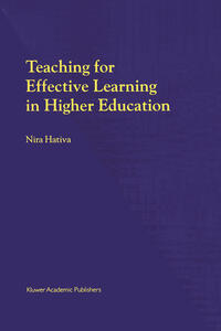 Vorderes Coverbild Teaching for Effective Learning in Higher Education