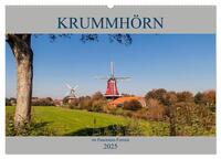 Vorderes Coverbild Krummhörn im Panorama-Format (Wandkalender 2025 DIN A2 quer), CALVENDO Monatskalender