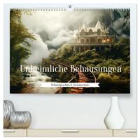 Unheimliche Behausungen (hochwertiger Premium Wandkalender 2026 DIN A2 quer), Kunstdruck in Hochglanz