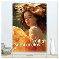Vorderes Coverbild Völlig schwerelos (hochwertiger Premium Wandkalender 2026 DIN A2 hoch), Kunstdruck in Hochglanz