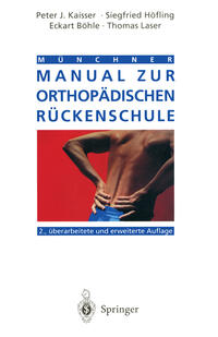 Vorderes Coverbild Münchner Manual zur orthopädischen Rückenschule