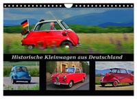 Historische Kleinwagen aus Deutschland (Wandkalender 2026 DIN A4 quer), CALVENDO Monatskalender