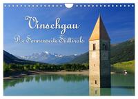 Vinschgau - Die Sonnenseite Südtirols (Wandkalender 2025 DIN A4 quer), CALVENDO Monatskalender