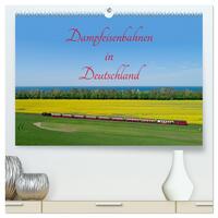 Dampfeisenbahnen in Deutschland (hochwertiger Premium Wandkalender 2026 DIN A2 quer), Kunstdruck in Hochglanz