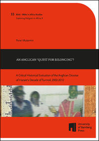 Vorderes Coverbild An Anglican “Quest For Belonging”?