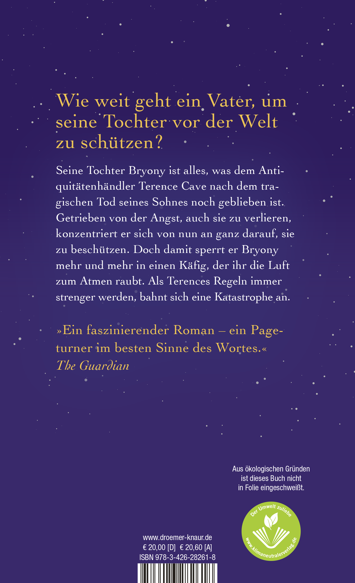 Rückseitencover Der fürsorgliche Mr. Cave