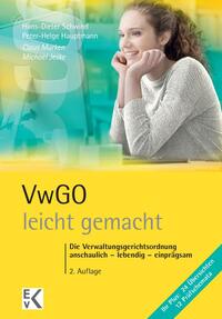 Vorderes Coverbild VwGO – leicht gemacht.