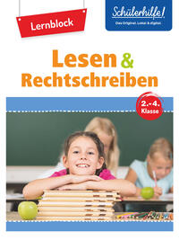 Vorderes Coverbild Übungsblock Lesen + Rechtschreiben 2.-4. Klasse
